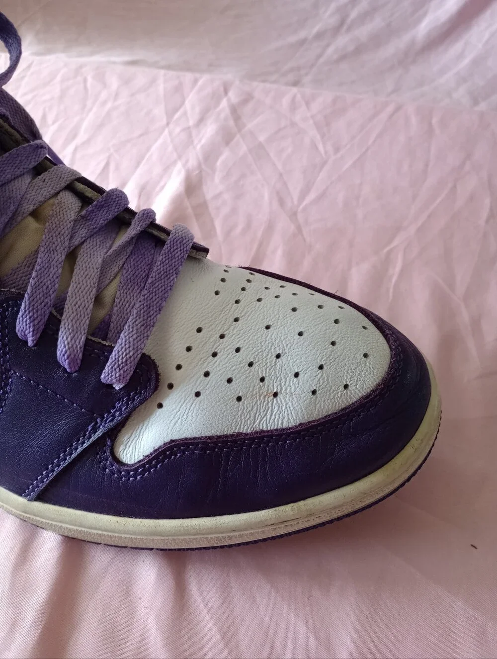 Size 12 - Jordan 1 Retro OG High Court Purple 2.0